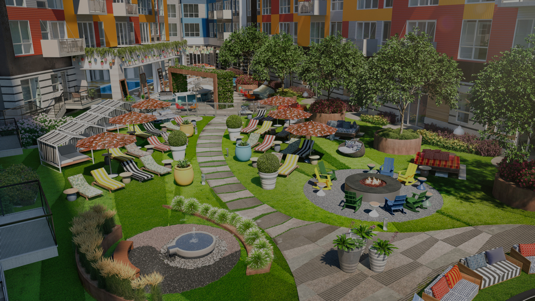 A closer look at Apartment With Warm And Stylish Outdoor Spaces