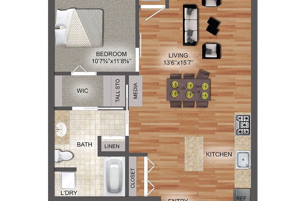 1 bedroom apartment for rent